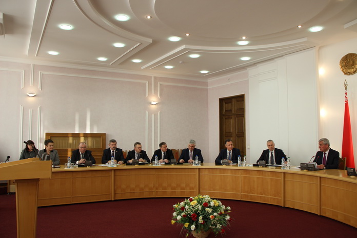 А. Савиных принял участие в заседание Совета Палаты представителей Национального собрания РБ