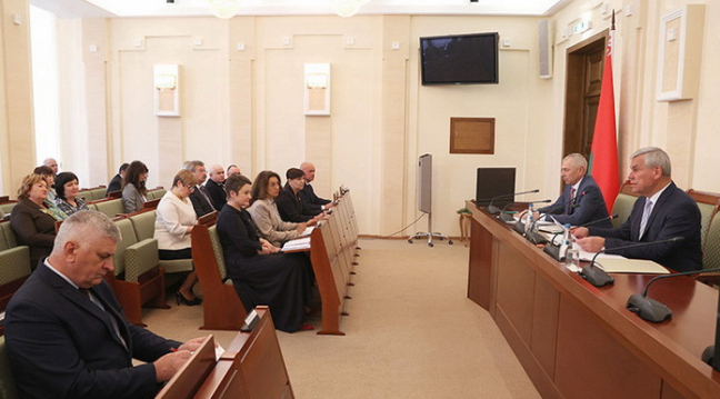 А. В. Савиных принял участие в заседании Совета Палаты представителей Национального собрания Республики Беларусь